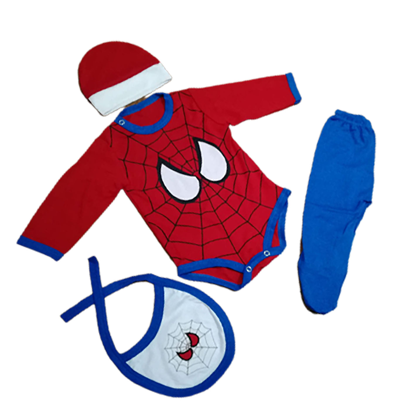 Conjunto de Ropa para Bebé Recién Nacido Spiderman - Imagen 4