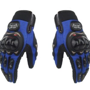 Guantes de moto Sports en Azul Alto impacto
