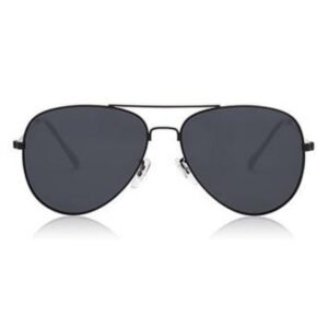 Lentes de Sol Aviador Negro Unisex – Protección UV 100% Semi Polarizados