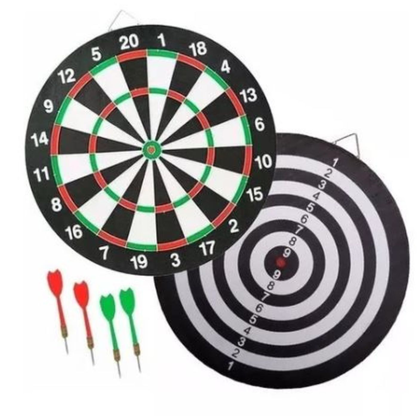 Juego De Tiro Al Blanco Dart Board Grande + 6 Dardos - Imagen 2