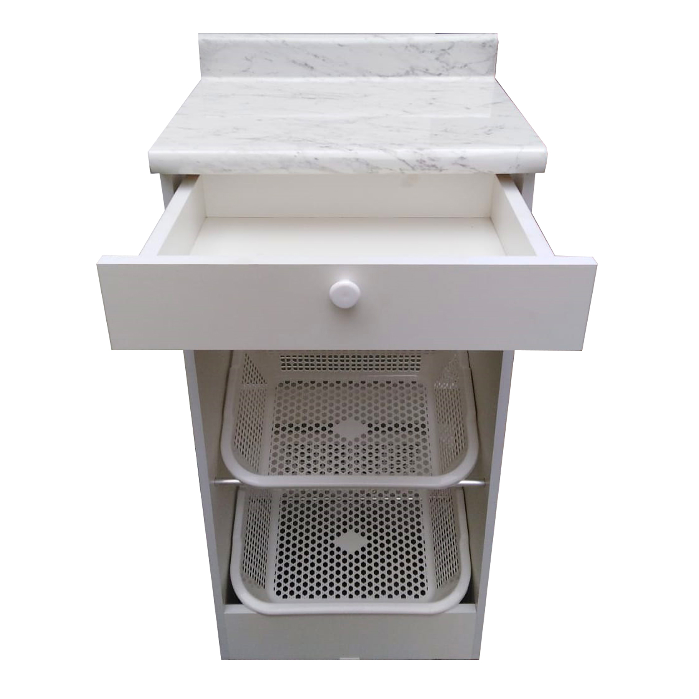 Majestuoso Muebles de Cocina 2 en 1 Repostero y Verdulero Línea Blanca - Image 7