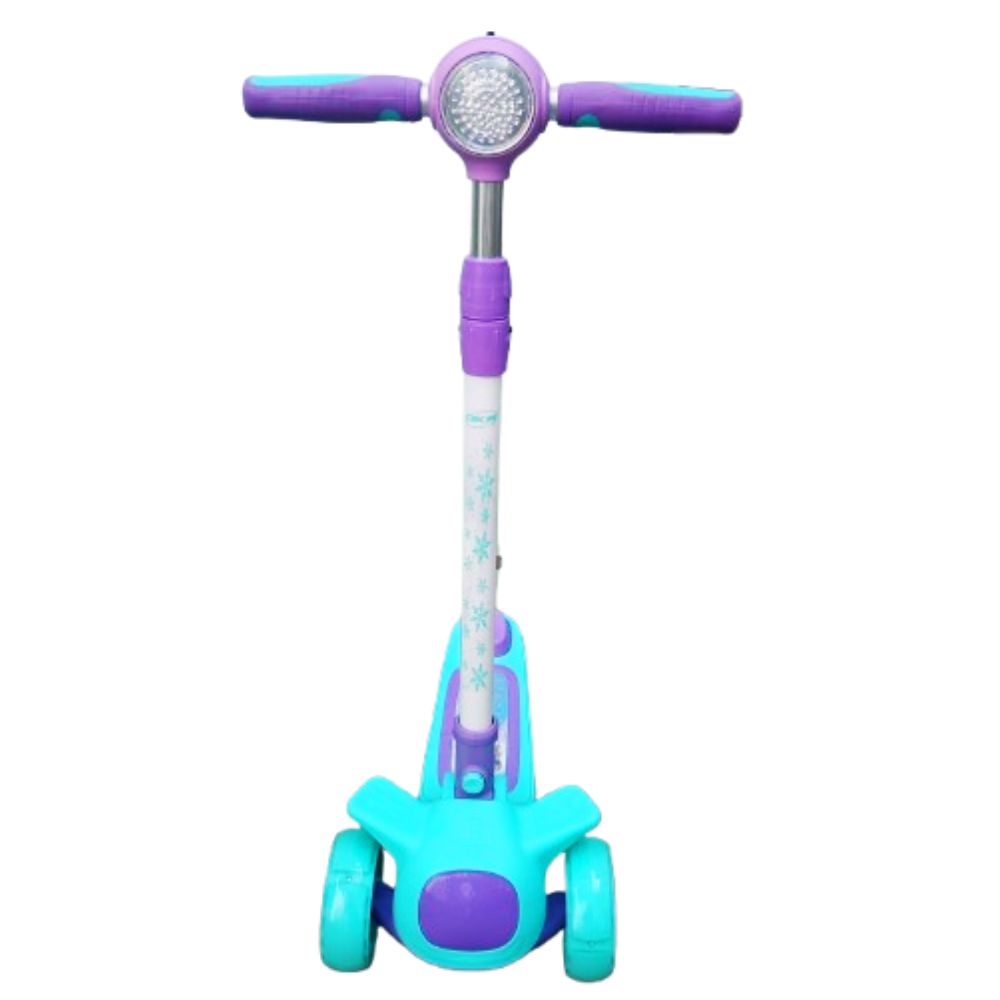 Scooter Frozen musical para niñas con linterna - Imagen 2