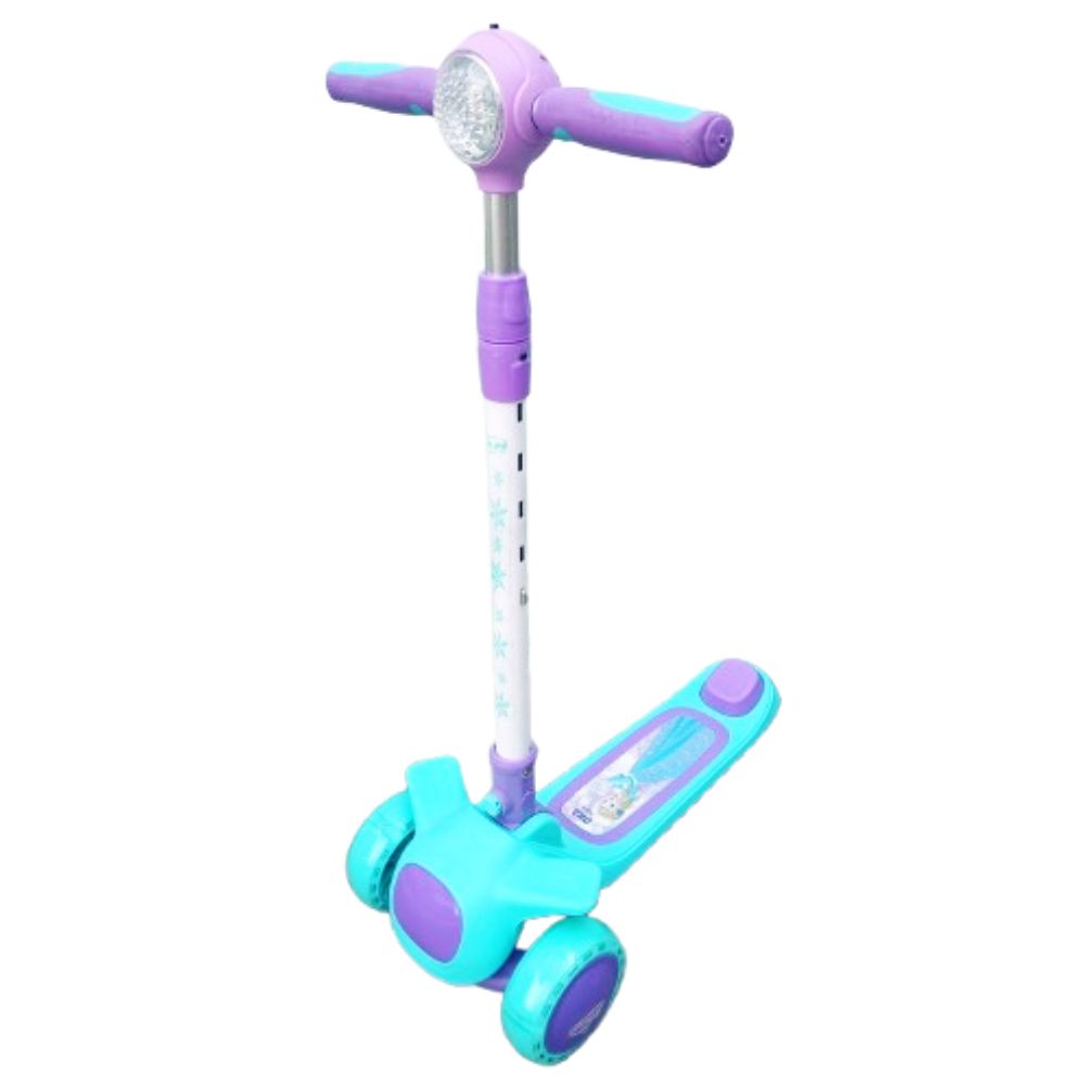 Scooter Frozen musical para niñas con linterna