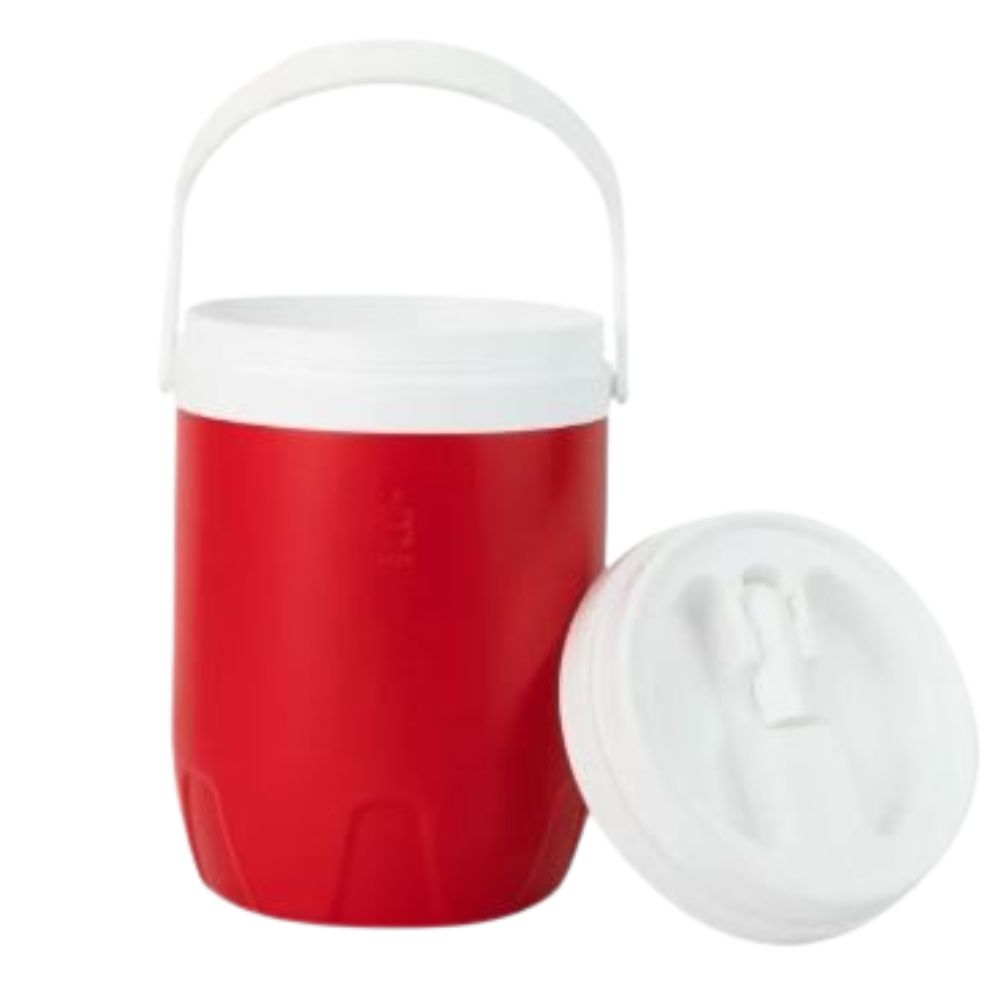 Cooler Rojo 4 Litros con Boquilla – Dispensador de Bebidas Frías Portátil