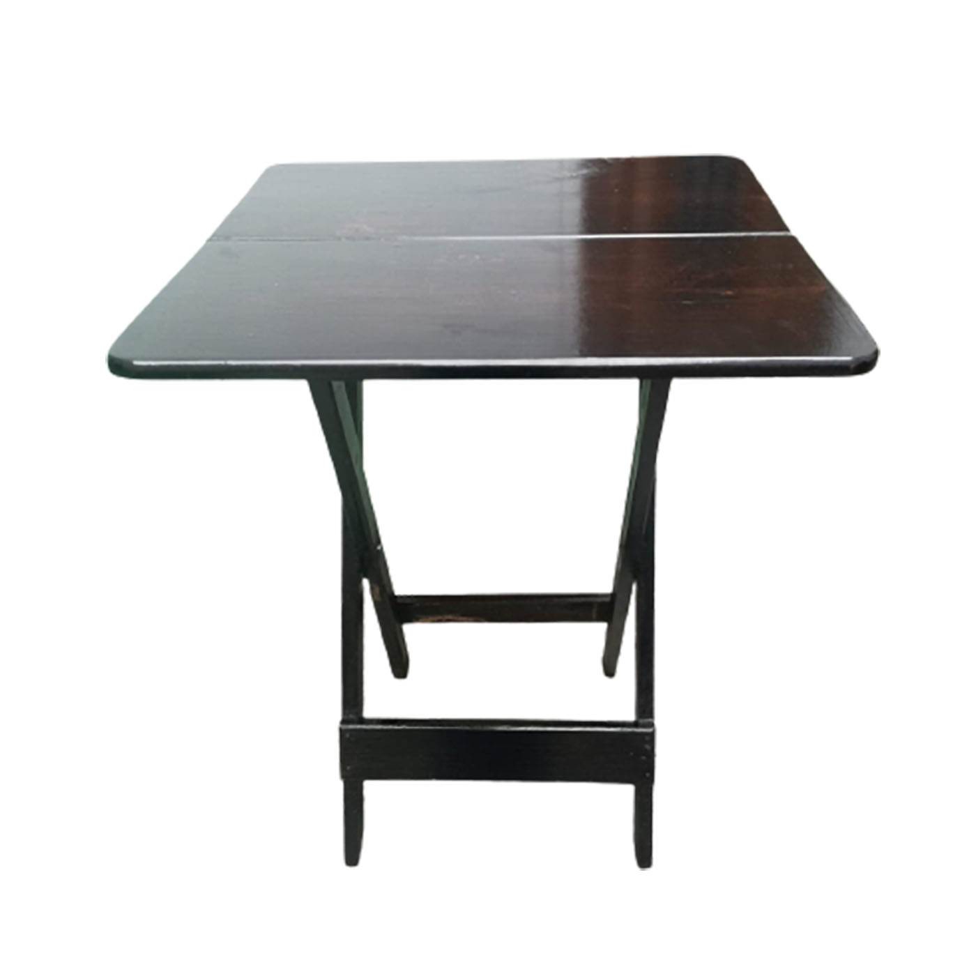 Mesa plegable WoodFlex Cuadrado en Marron 80 x 80 cm - Imagen 3