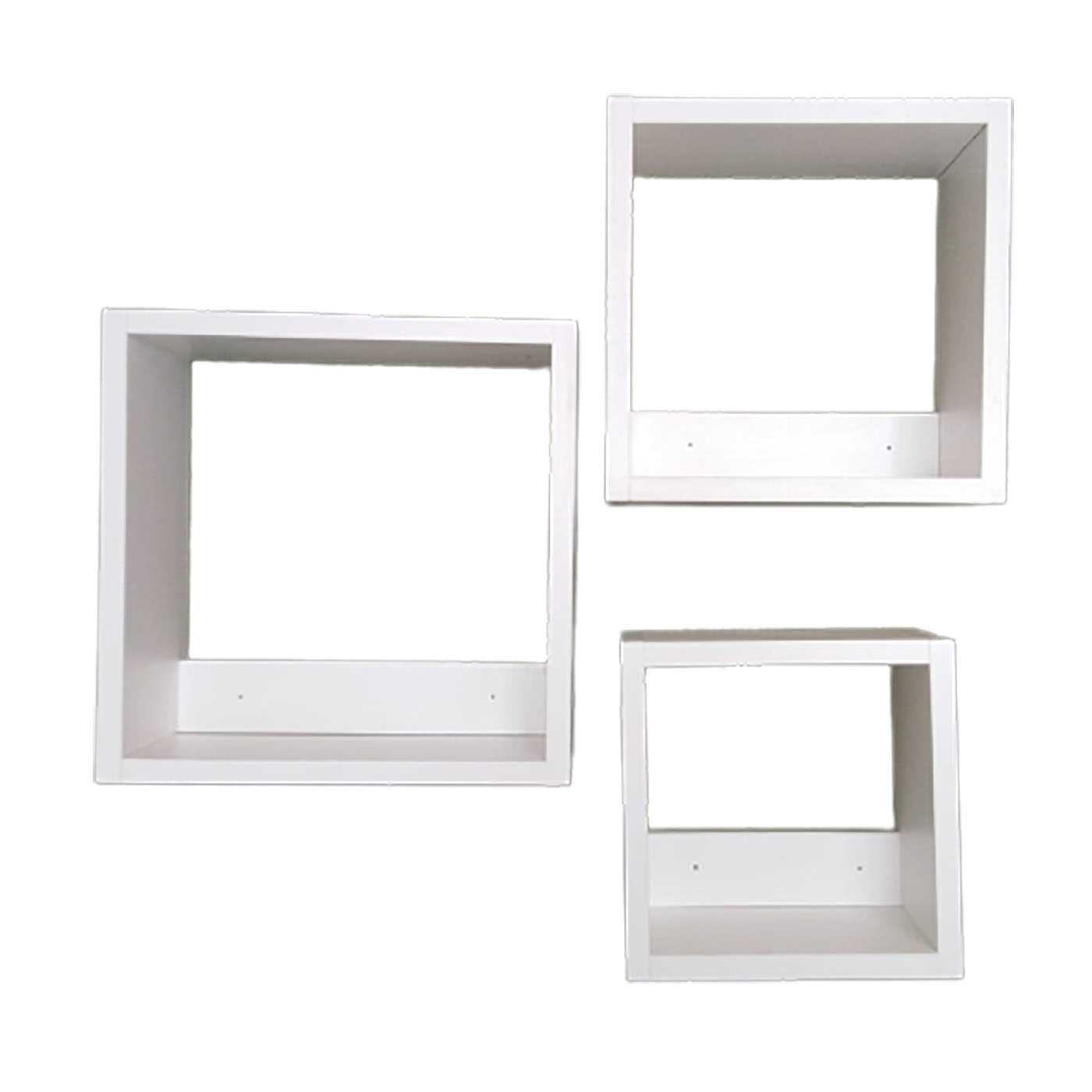 Cubos flotantes repisas en melamine - Imagen 3