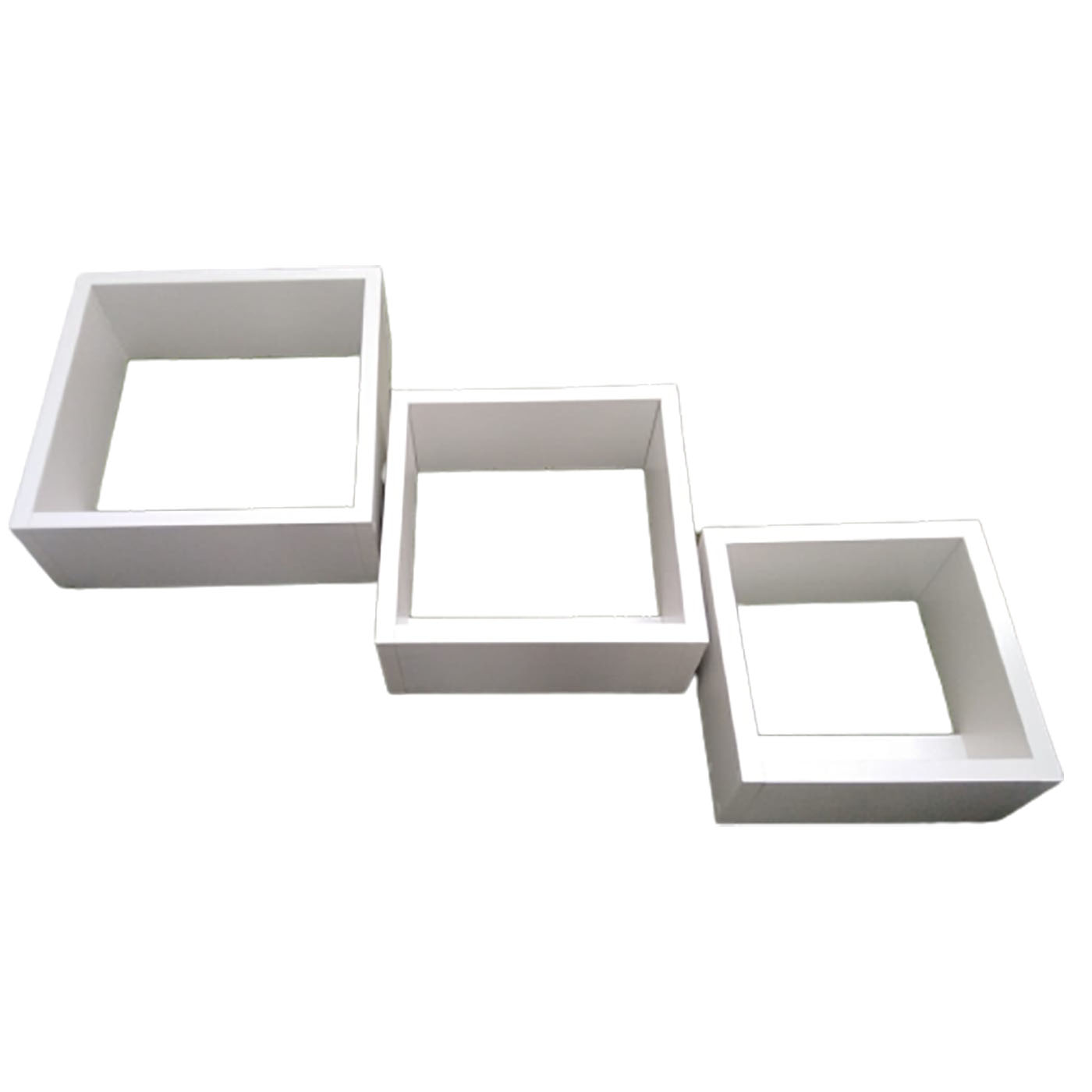 Cubos flotantes repisas en melamine - Imagen 4