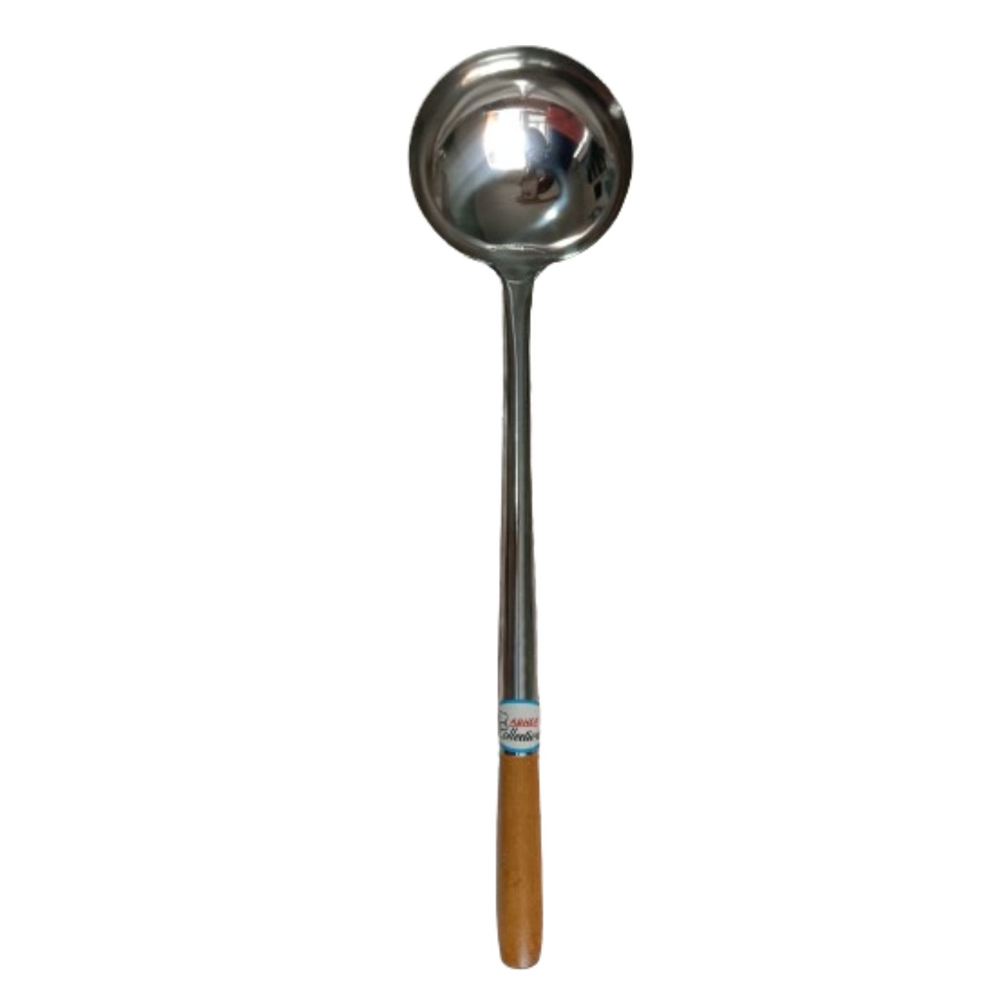 Cucharón Grande de Acero Inoxidable 52 cm Utensilio Profesional para Cocina