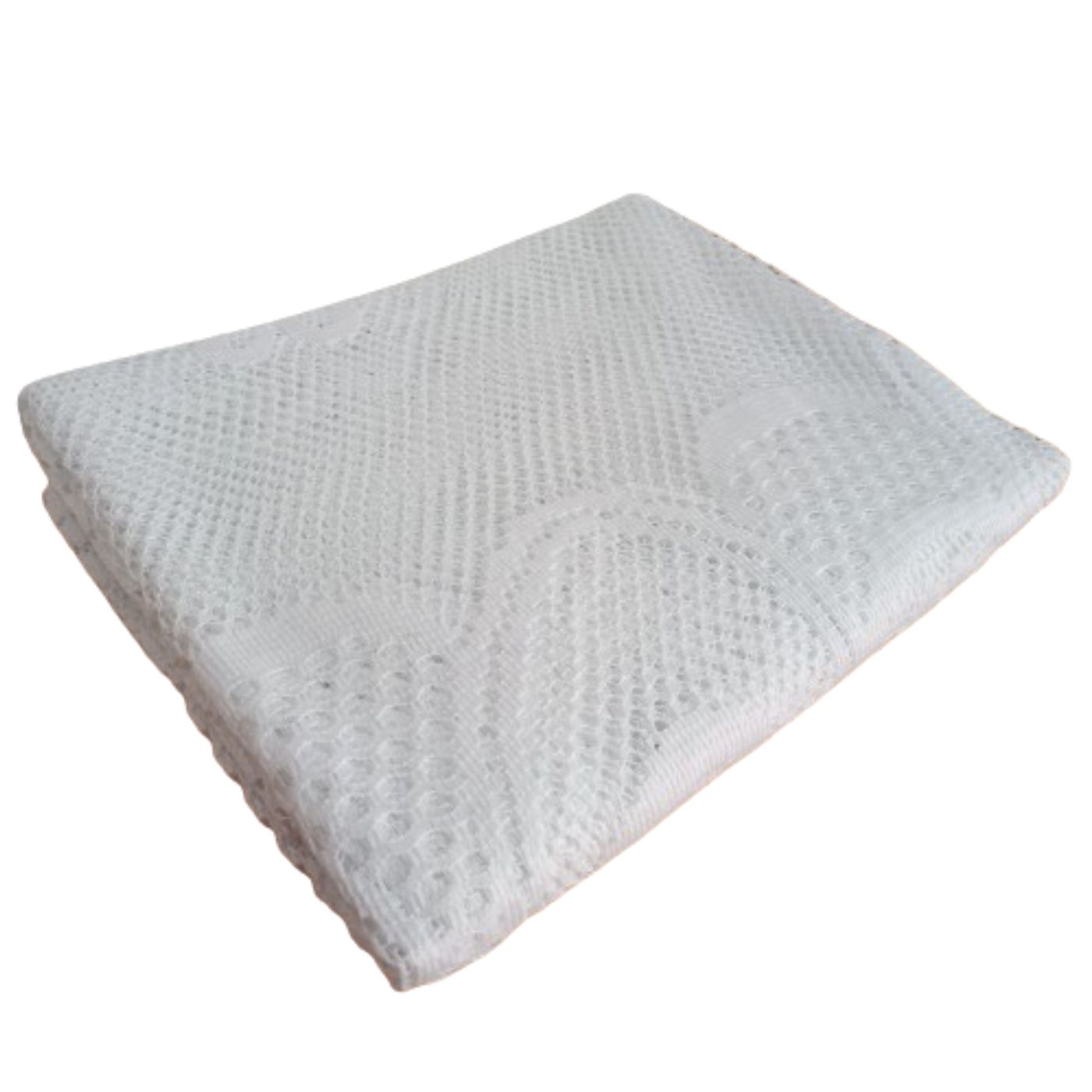 Mantel Bordado Elegante Blanco 150x250 cm – 100% Poliéster - Imagen 2