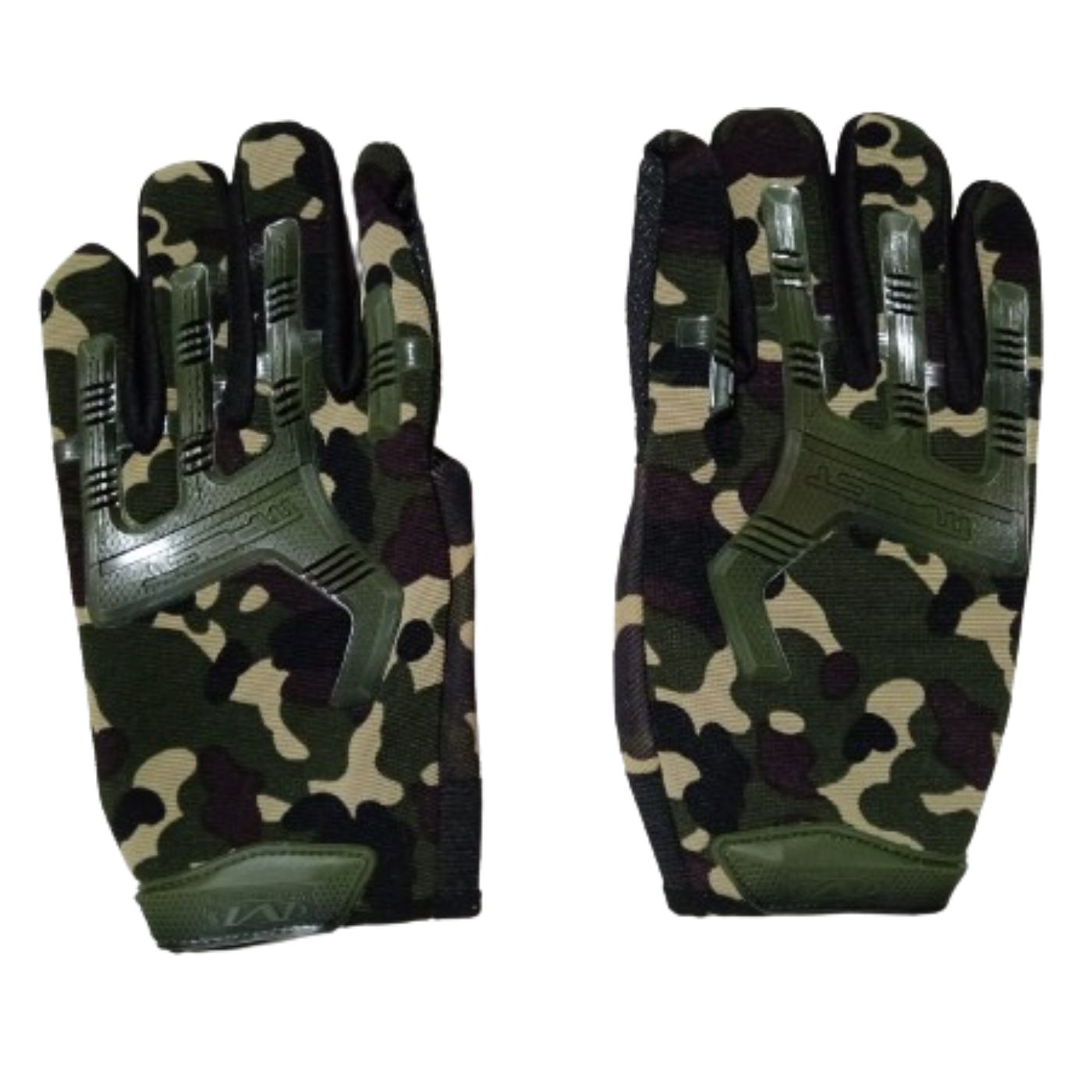 Guantes de Moto Tácticos Spencer Camuflados Militar – Protección en Nudillos y Pantalla Táctil - Imagen 3