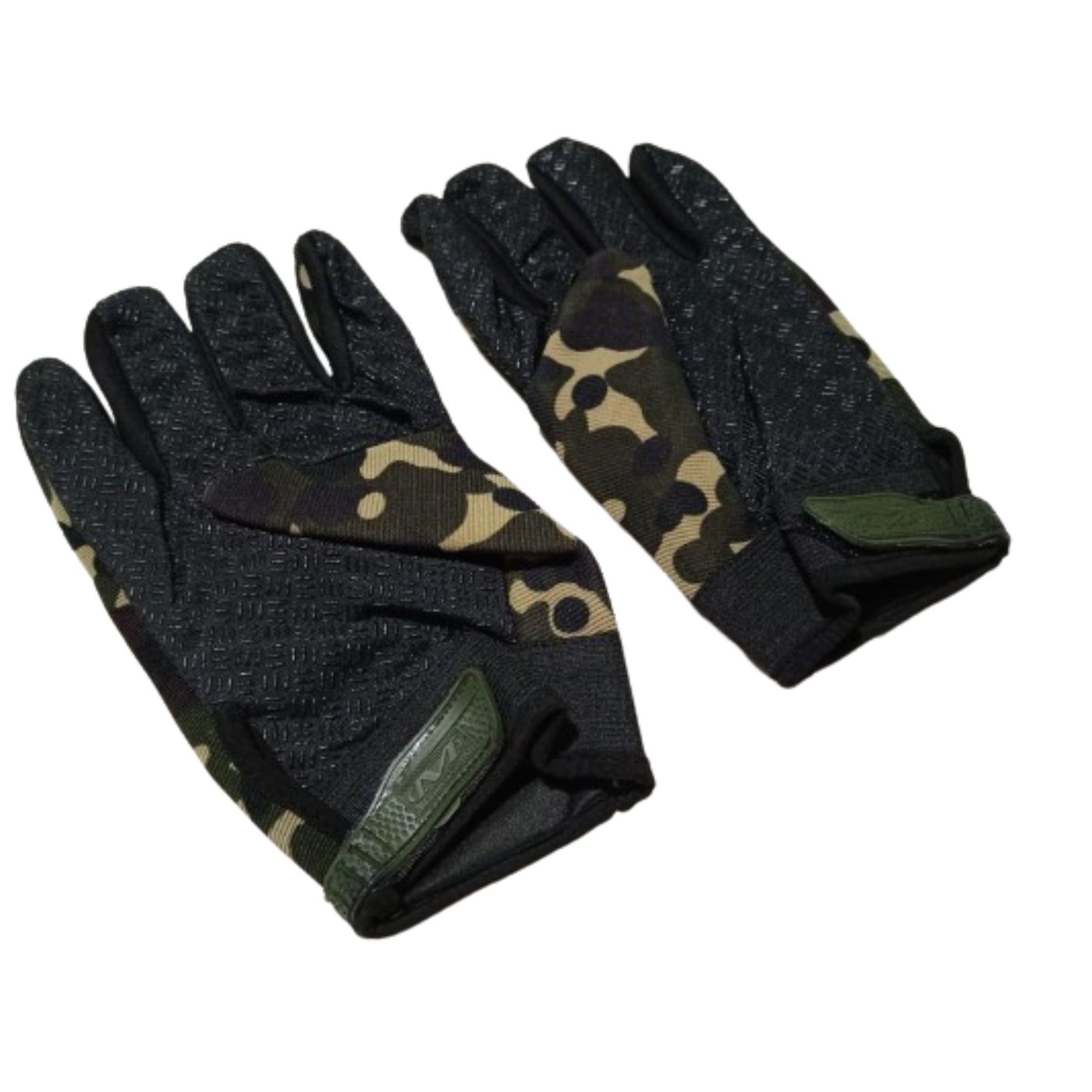 Guantes de Moto Tácticos Spencer Camuflados Militar – Protección en Nudillos y Pantalla Táctil - Imagen 4
